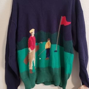 Vintage Golf Sweater